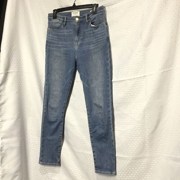 Frame Le High Skinny Crop in Amal (E12) - Picture 3 of 8